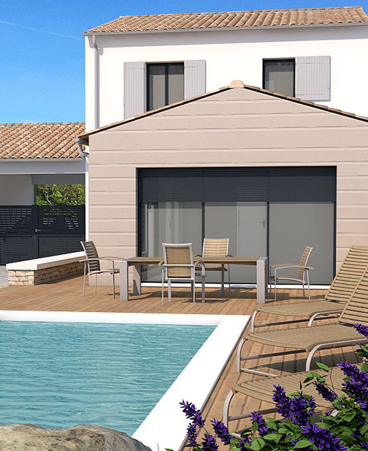 Maison individuelle avec piscine CGIC